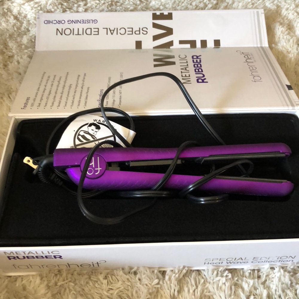 Purple flat iron brand new